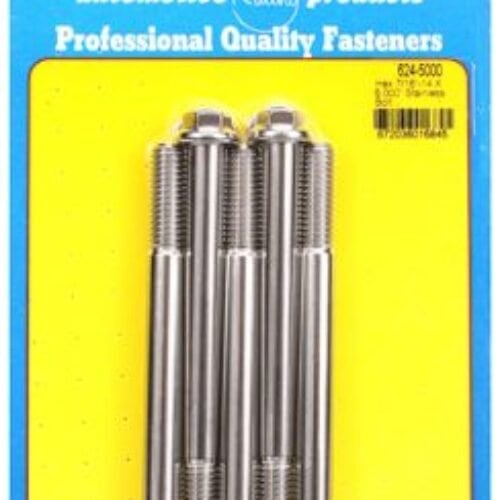 ARP 7/16-14 X 5in SS Hex Bolt Kit (pack Of 5)