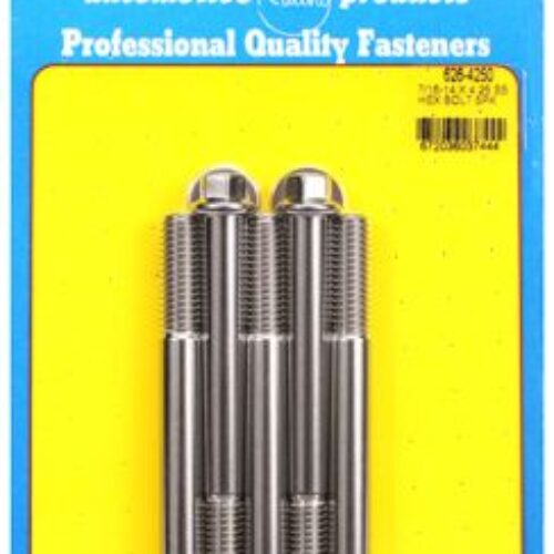 “7/16″”-14 X 4.250 Hex SS Bolts” (5pcs)