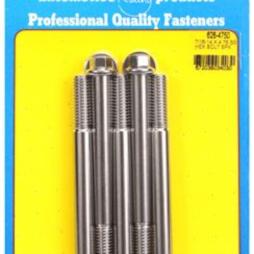 “7/16″”-14 X 4.750 Hex SS Bolts” (5pcs)