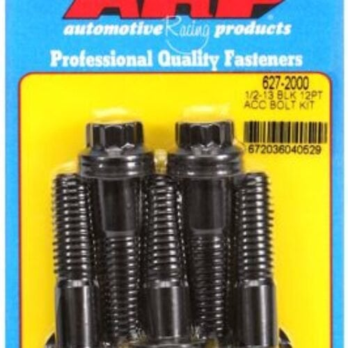 ARP 1/2-13in X 2.000in 12pt Black Oxide Bolts (5/Pkg)