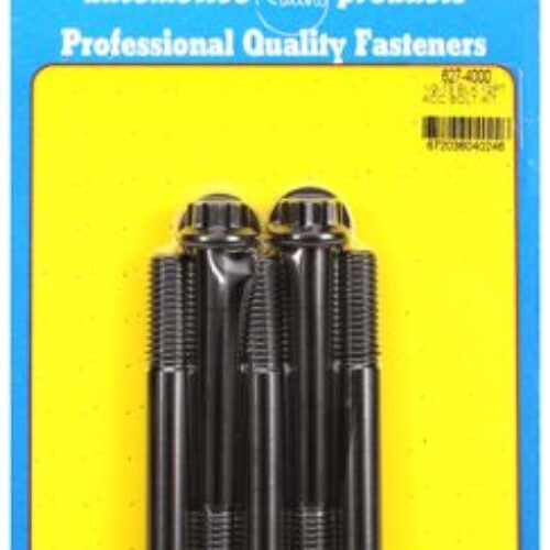ARP 1/2in – 13 X 4.00in 12pt Black Oxide Bolts (5/Pkg)