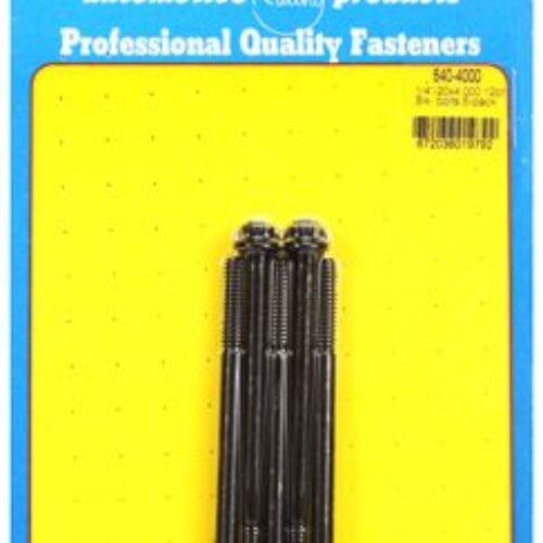 “1/4″”-20 X 4.000 12pt Black Oxide Bolts” (5pcs)