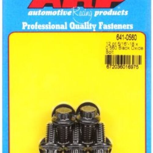 ARP 5/16-18 X 0.560 12pt Black Oxide Bolts