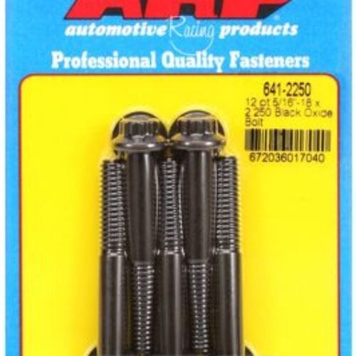 “5/16″”-18 X 2.250 12pt Black Oxide Bolts” (5pcs)