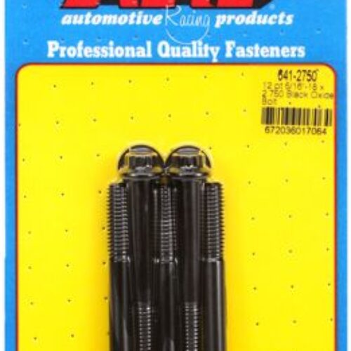 “5/16″”-18 X 2.750 12pt Black Oxide Bolts (5pcs)