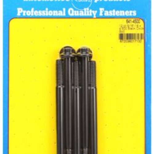 ARP 5/16in-18 X 4.500in 12pt Black Oxide Bolts (set Of 5)