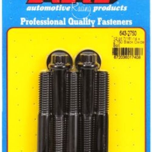 “7/16″”-14 X 2.750 12pt Black Oxide Bolts” (5pcs)
