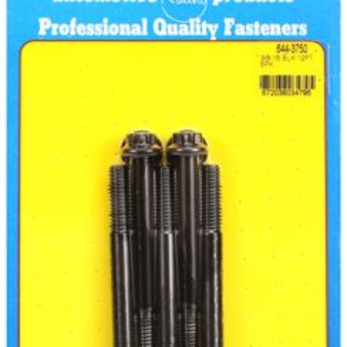 “3/8″”-16 X 3.750 12pt 7/16 Wrenching Black Oxide Bolts”5pcs