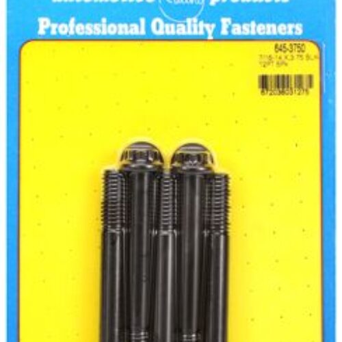 “7/16″”-14 X 3.750 12pt 1/2 Wrenching Black Oxide Bolts”5pcs