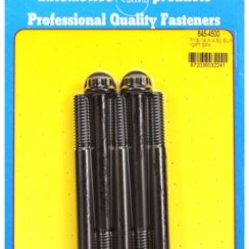“7/16″”-14 X 4.500 12pt 1/2 Wrenching Black Oxide Bolts”5pcs