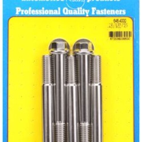 ARP 1/2-13 X 4in SS Hex Bolt Kit (pack Of 5)