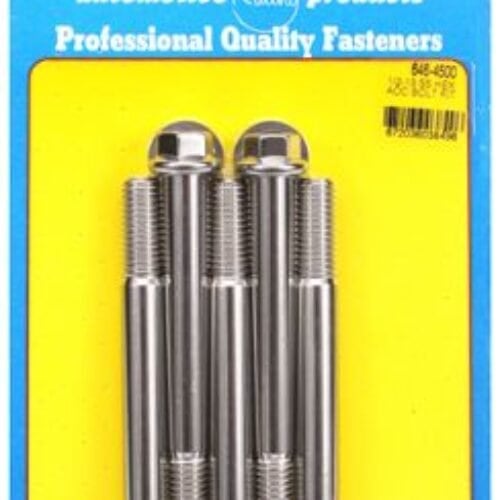 ARP 1/2-13 X 4.500in SS Hex Bolt Kit (pack Of 5)