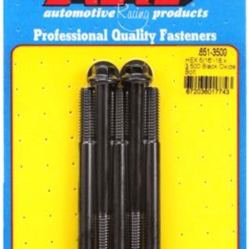 “5/16″”-18 X 3.500 Hex Black Oxide Bolts” (5pcs)