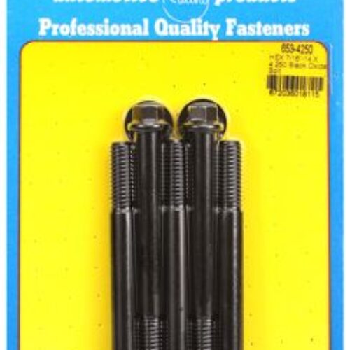 “7/16″”-14 X 4.250 Hex Black Oxide Bolts” (5pcs)