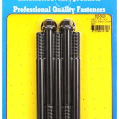 “7/16″”-14 X 5.000 Hex Black Oxide Bolts” (5pcs)