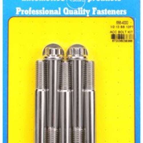 ARP Bolt Kit 1/2-13 X 4.000 SS 12PT