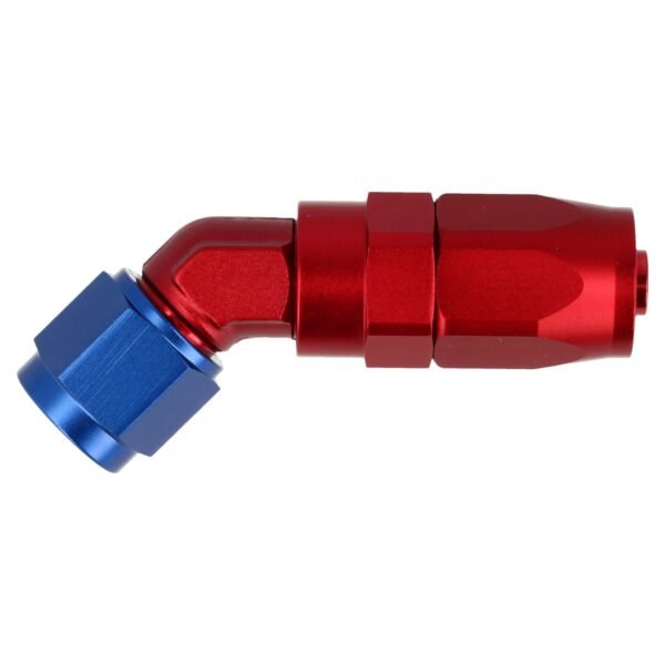 Hose Adapter Lightweight Straight 45 Deg Forged AN10