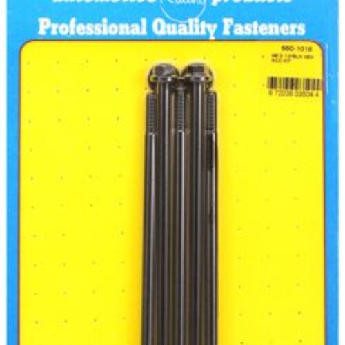ARP M6 X 1.0 X 135 Hex Black Oxide Bolts (5/Pkg)