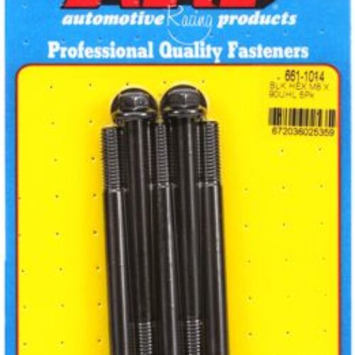 ARP M8 X 1.25 X 90 Hex Black Oxide Bolts