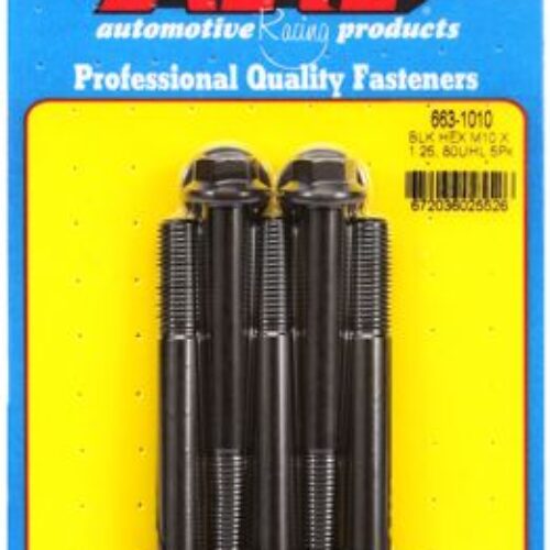 ARP M10 X 1.25 80mm UHL Hex SS Bolts (5/Pkg)