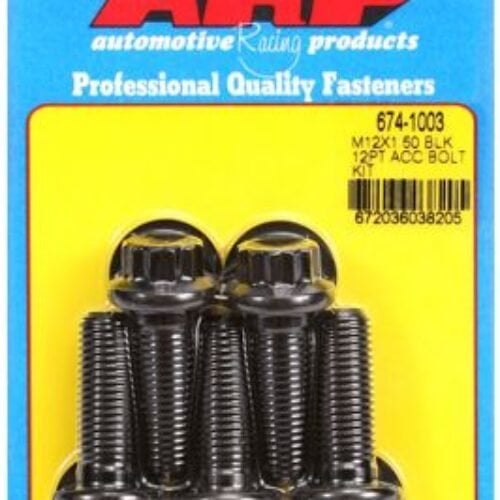 ARP Bolt Kit M12 X 1.50 X 35 Black Oxide 12PT