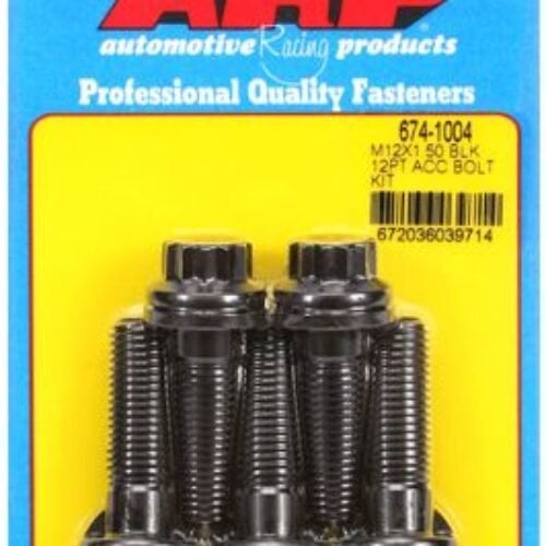 ARP Bolt Kit M12 X 1.50 X 40 Black Oxide 12PT