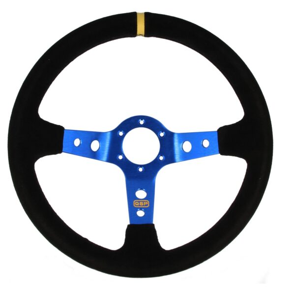 Sports Steering Wheel Suede - 350 Mm - Deep 90 Mm