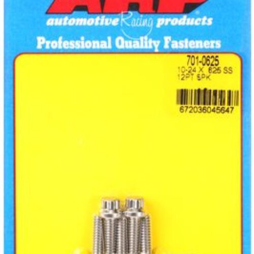 ARP 10-24 X .625 12pt SS Bolts
