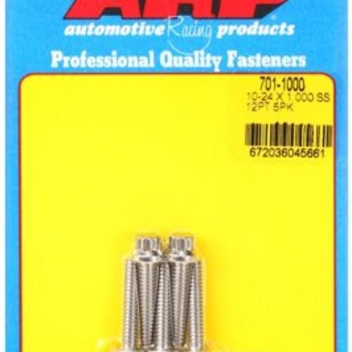 ARP 10-24 RH Thread X 1.000in UHL 12pt Stainless 300 (5/Pkg)