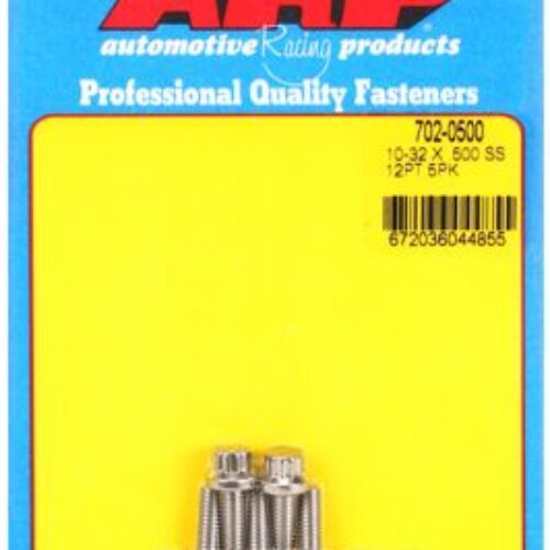 ARP 10-32 X .500 12pt SS Bolts