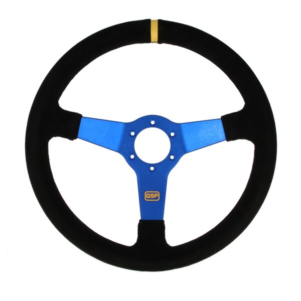 Sports Steering Wheel Suede - 350 Mm - Deep 70 Mm