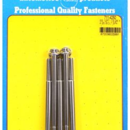 “1/4″”-28 X 4.250 12pt SS Bolts” (5pcs)