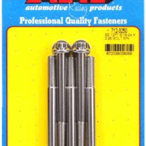 “5/16″”-24 X 3.250 12pt SS Bolts” (5pcs)