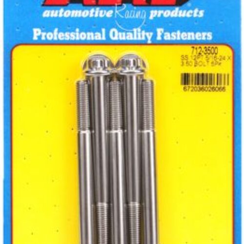 ARP 5/16-24 X 3.5in Length 12pt SS Bolts (5/Pkg)