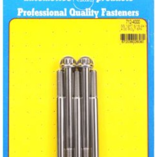“5/16″”-24 X 4.000 12pt SS Bolts” (5pcs)