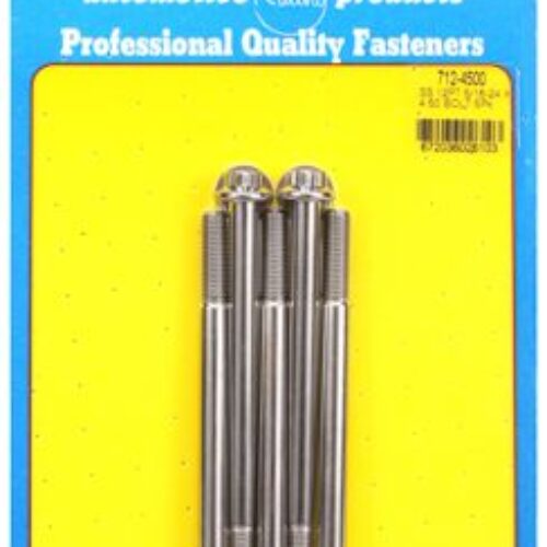 ARP 5/16in -24 X 4.500in 12pt SS Bolts (5/Pkg)