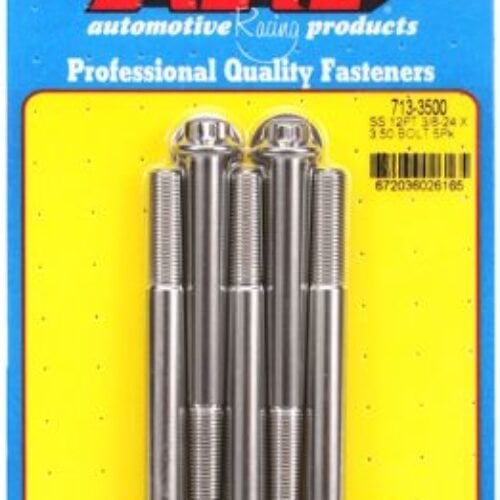 “3/8″”-24 X 3.500 12pt SS Bolts” (5pcs)