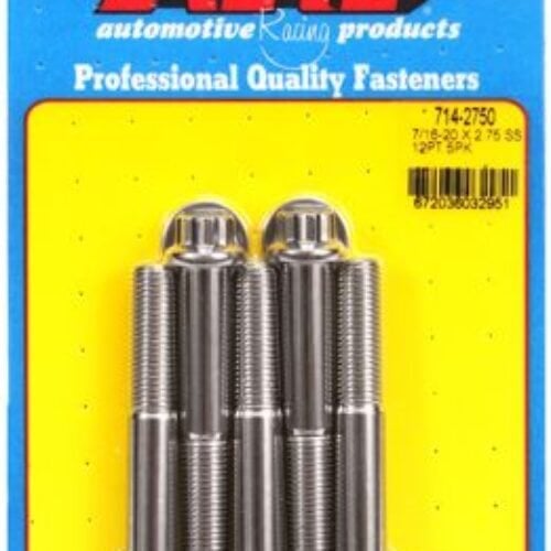 “7/16″”-20 X 2.750 12pt SS Bolts” (5pcs)