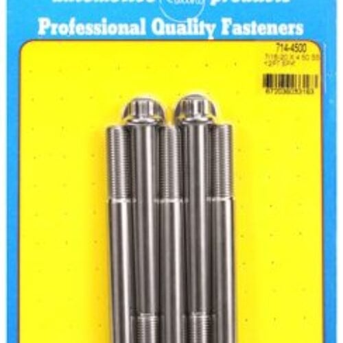 “7/16″”-20 X 4.500 12pt SS Bolts” (5pcs)