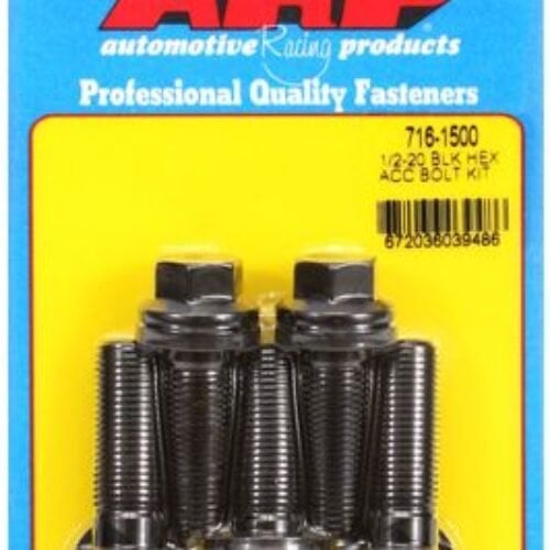 ARP Bolt Kit 1/2-20 X 1.500 Black Oxide Hex