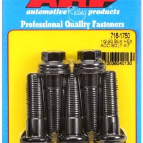 ARP Bolt Kit 1/2-20 X 1.750 Black Oxide Hex