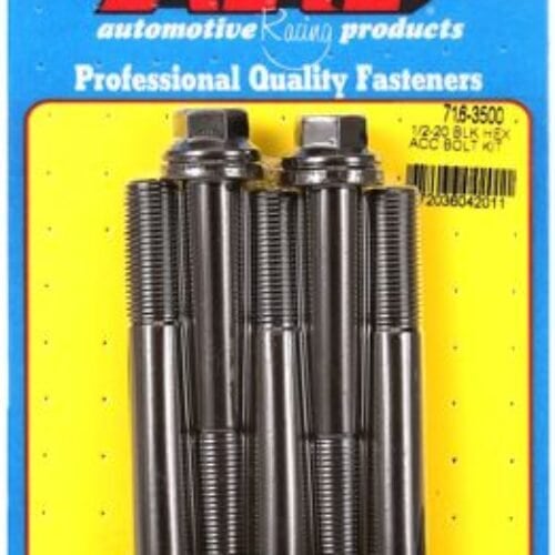 ARP Bolt Kit 1/2-20 X 3.500 Black Oxide Hex