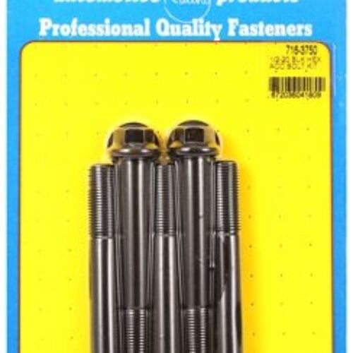 ARP Bolt Kit 1/2-20 X 3.750 Black Oxide Hex