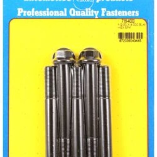 ARP Bolt Kit 1/2-20 X 4.000 Black Oxide Hex