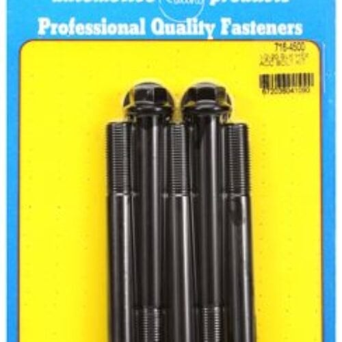ARP Bolt Kit 1/2-20 X 4.500 Black Oxide Hex