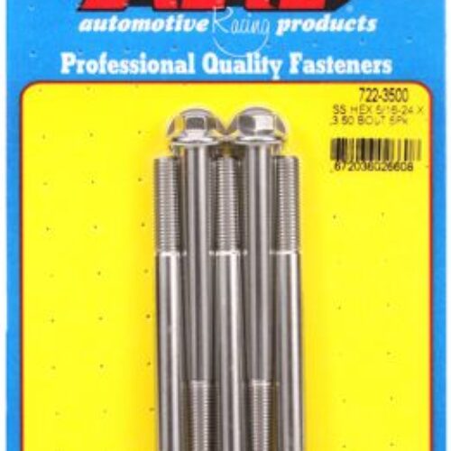 “5/16″”-24 X 3.500 Hex SS Bolts” (5pcs)