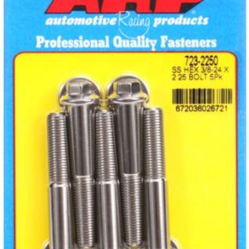 “3/8″”-24 X 2.250 Hex SS Bolts” (5pcs)