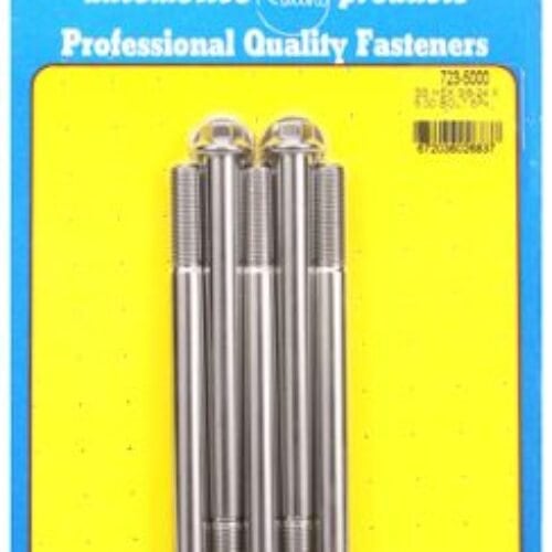 “3/8″”-24 X 5.000 Hex SS Bolts” (5pcs)