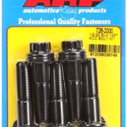 ARP Bolt Kit 1/2-20 X 2.000 Black Oxide 12PT
