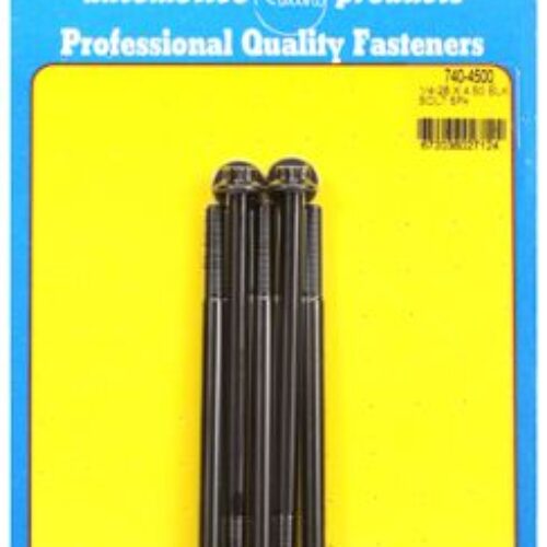 “1/4″”-28 X 4.500 12pt Black Oxide Bolts” (5pcs)